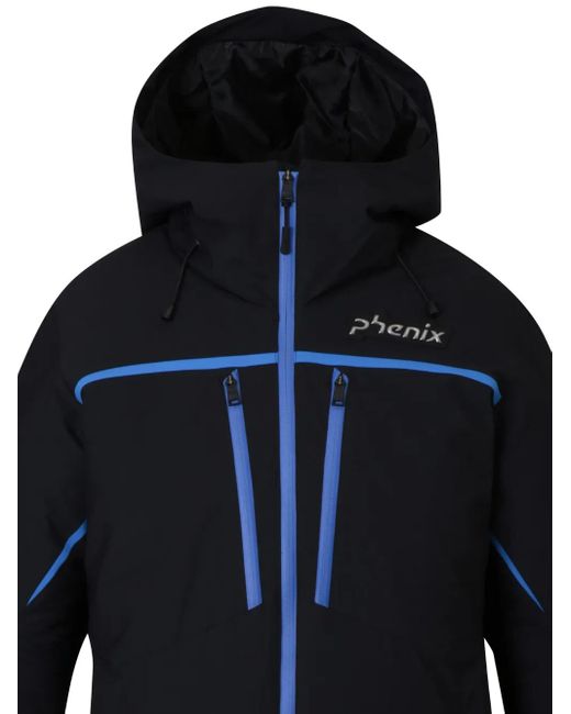 Phenix Blue Performance Hooded Jacket