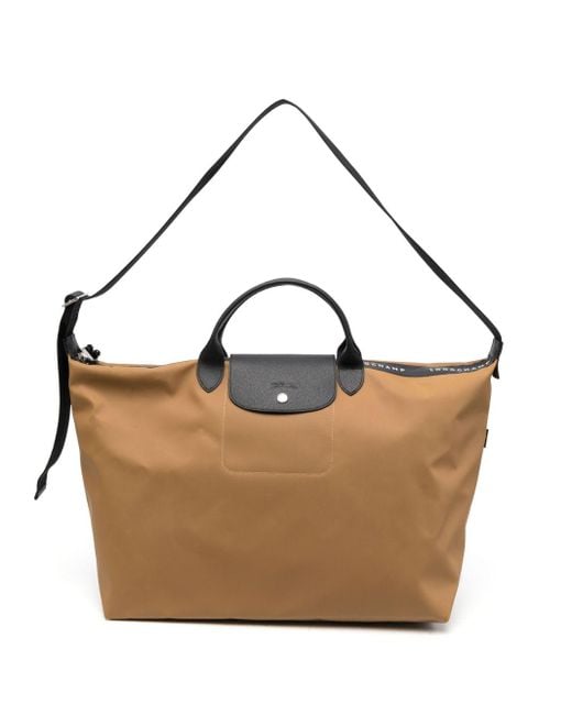 Longchamp Small Le Pliage Energy luggage Bag in Brown