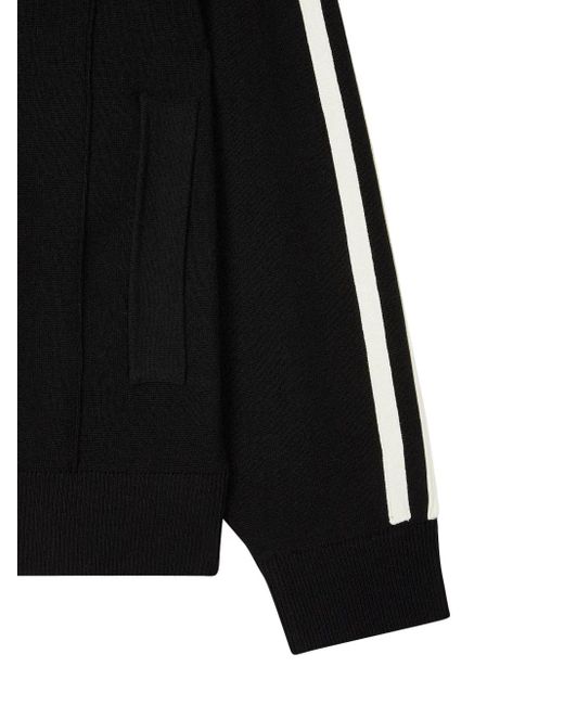 Studio Tomboy X Black Gestreifter Cardigan