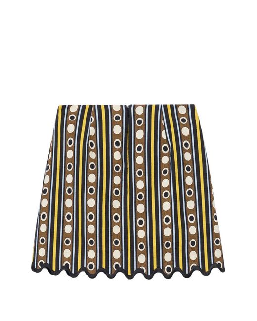 LaDoubleJ Baia Mini-Rok in het Black