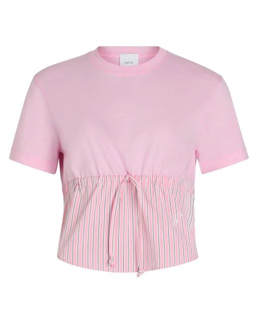Patou Pink Hybrid T-Shirt