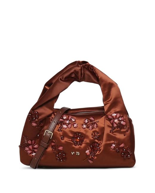 V73 Brown Kayla Shoulder Bag