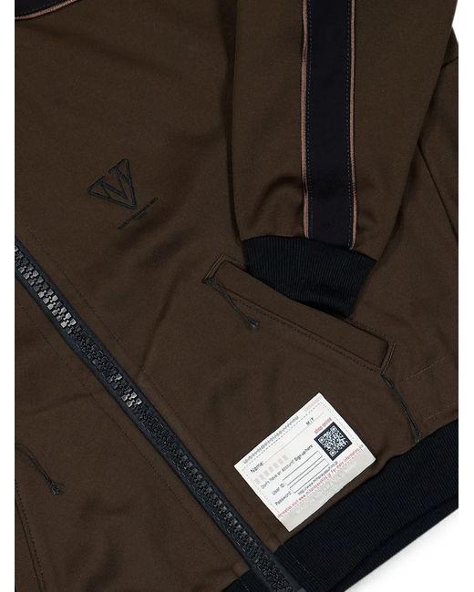 Maison Mihara Yasuhiro Black Amateur Sewn Track Jacket for men