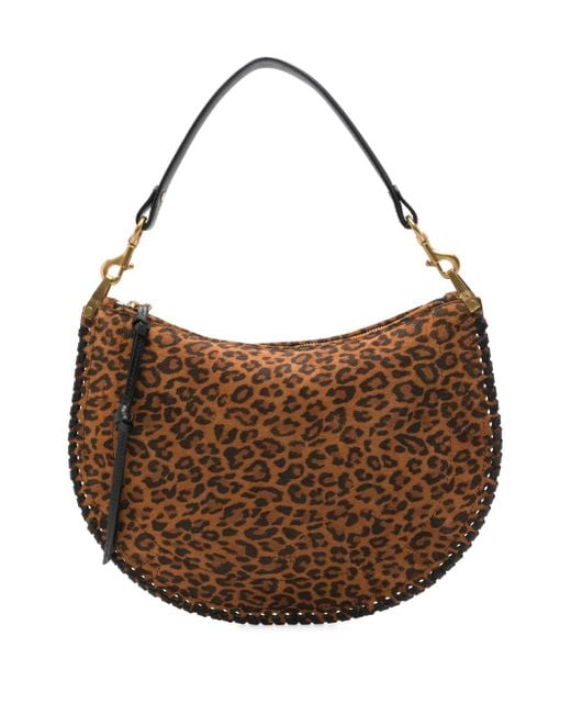 Isabel Marant Brown Oskan Soft Schultertasche