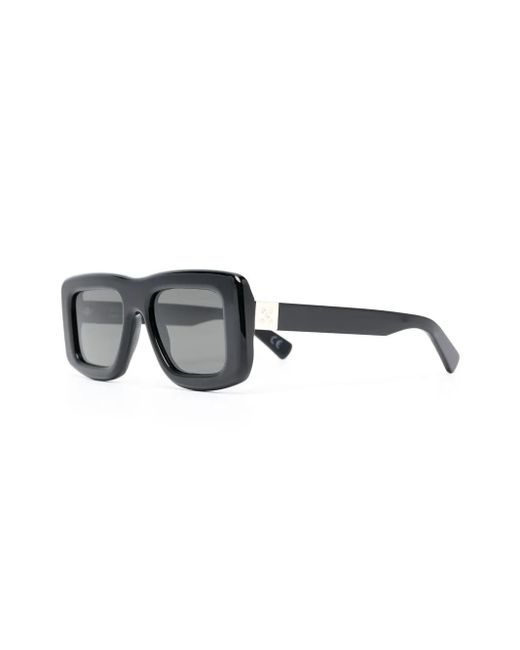 Retrosuperfuture Black Virgilio Square-Frame Sunglasses