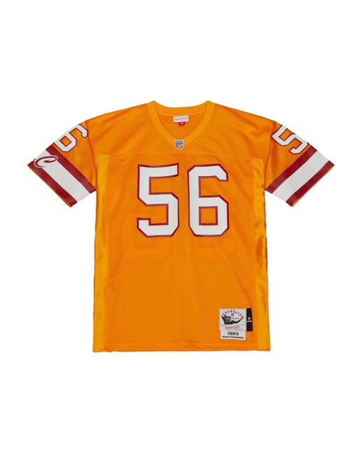 Mitchell & Ness Orange Nfl 1993 Hardy Nickerson Tampa Bay Buccaneer Authentic Jersey T-Shirt for men