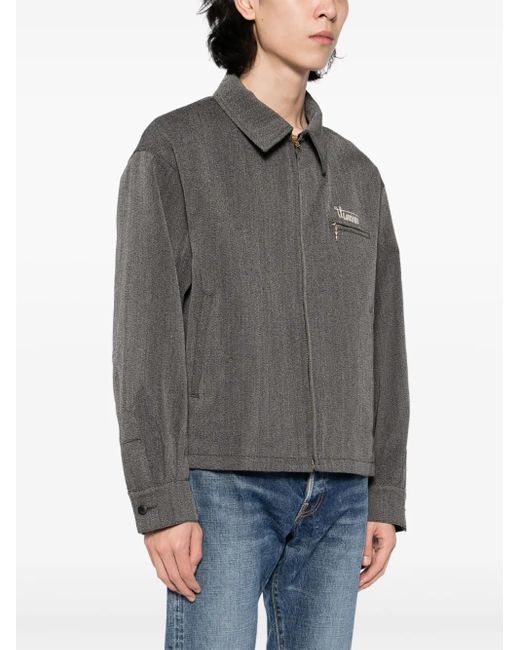 Visvim Gray Strato Jacket for men