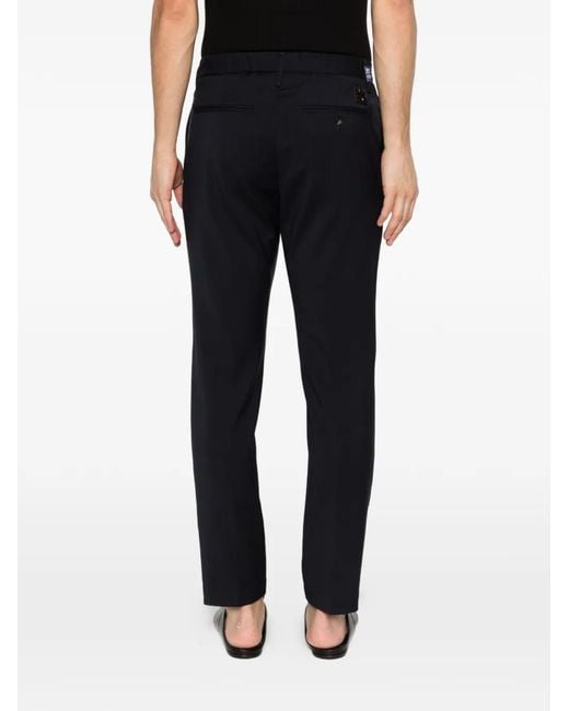 Jacob Cohen Blue Button Trousers for men