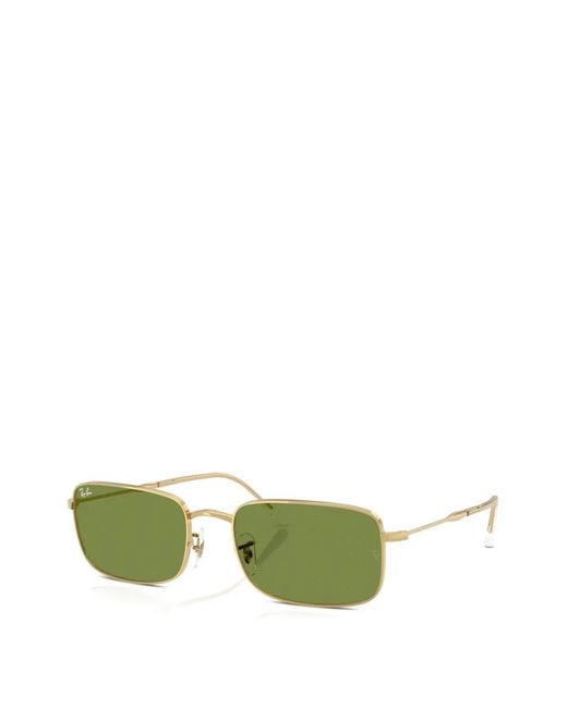 Ray-Ban Green Rectangle Rb3746 Sunglasses