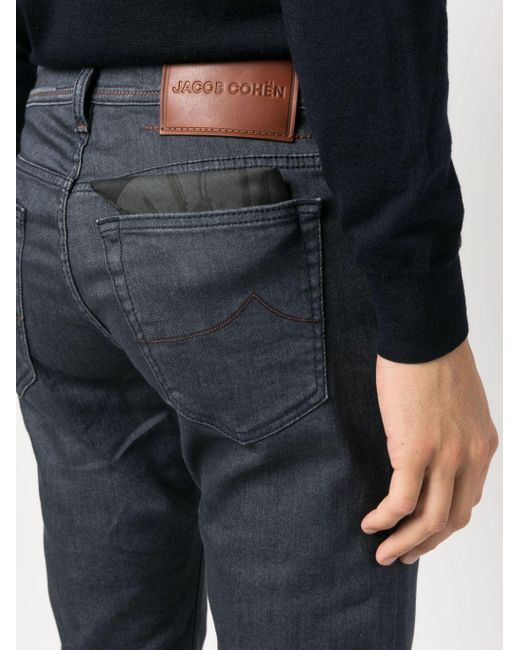 Jacob Cohen Bard Slim-Fit-Jeans in Blau für Herren | Lyst DE
