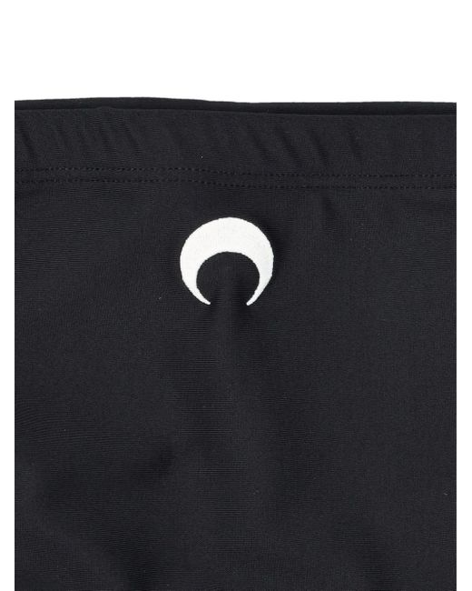 MARINE SERRE Black Jersey Swim Briefs for men