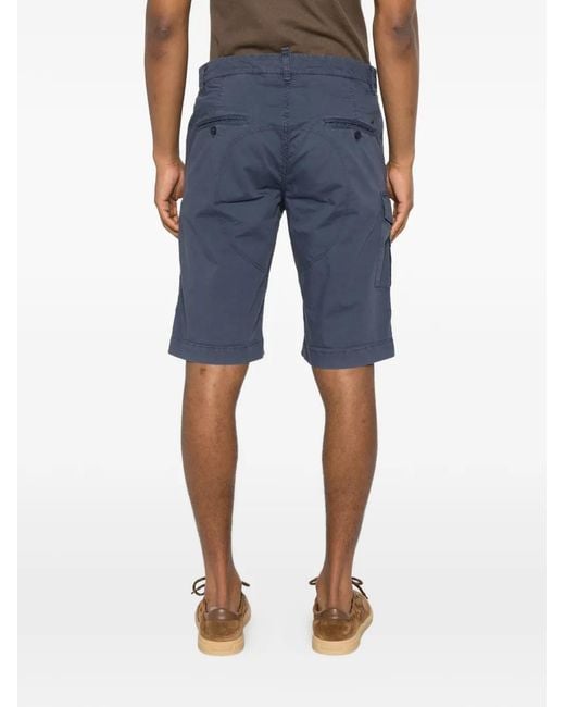 Mason's Blue George Cargo Shorts for men