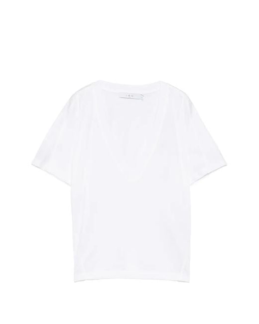 IRO White V-Neck T-Shirt