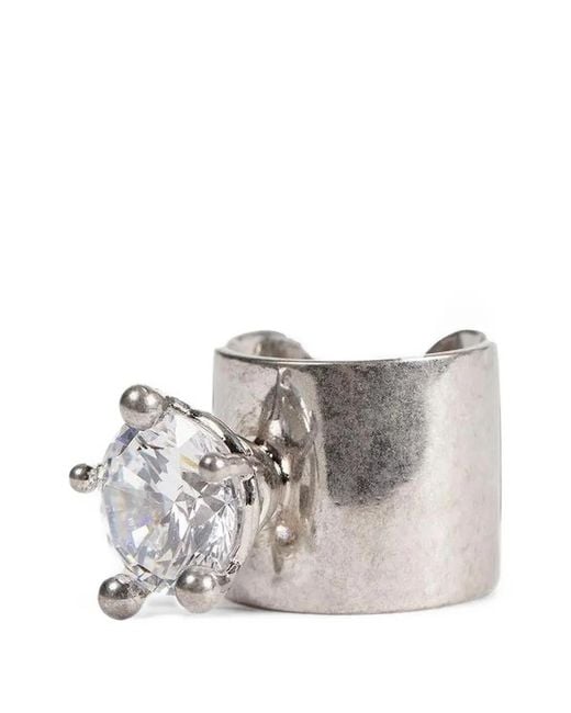 Panconesi Gray Bijou D'Oreille Orné De Cristal