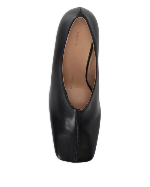 J.W. Anderson Black Stitch Chain Heel Pump W