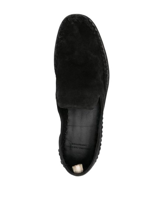 Officine Creative Miles 002 Loafer aus Wildleder in Black für Herren