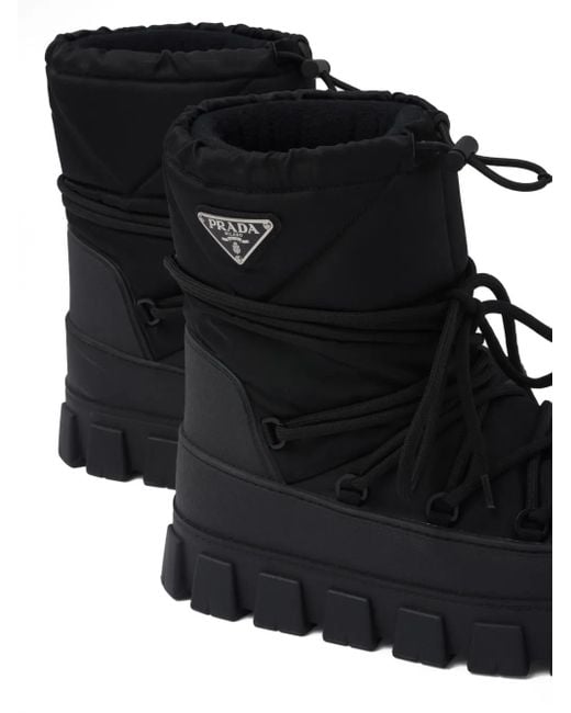 Prada Re-nylon ブーツ Black