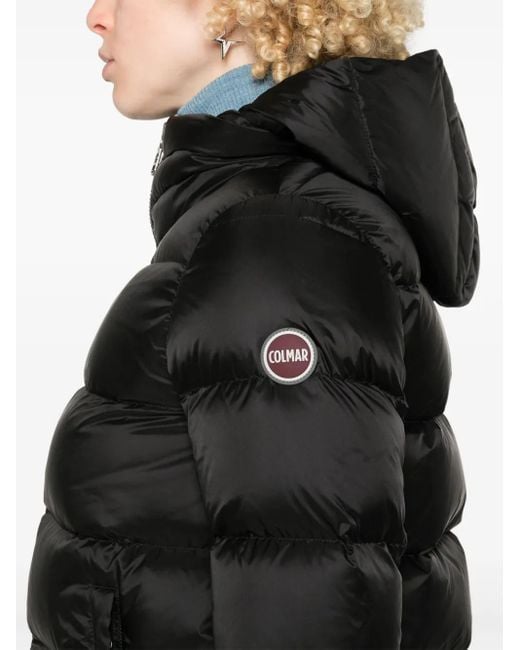 Doudoune À Patch Logo Colmar en coloris Black