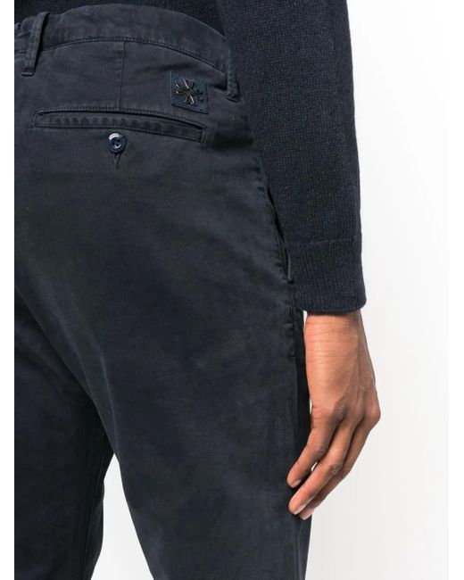 Jacob Cohen Blue Slim-Cut Chino Trousers for men
