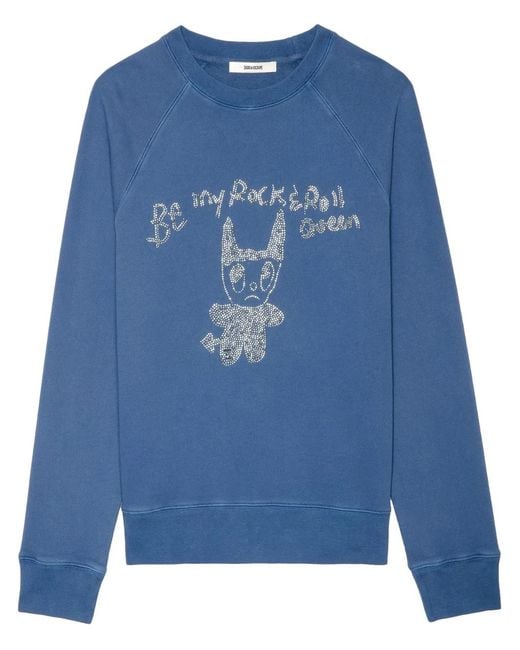 Zadig & Voltaire Blue Devil Queen Sweatshirt