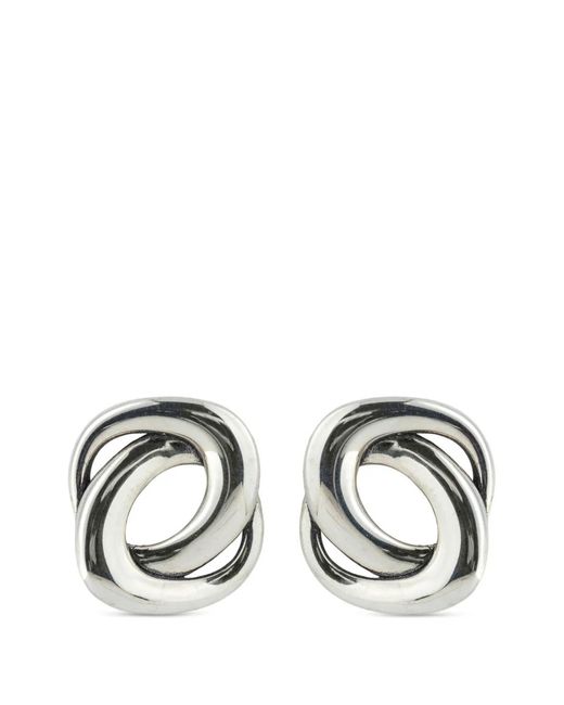 Philippe Audibert Metallic Balia Intertwined Earrings