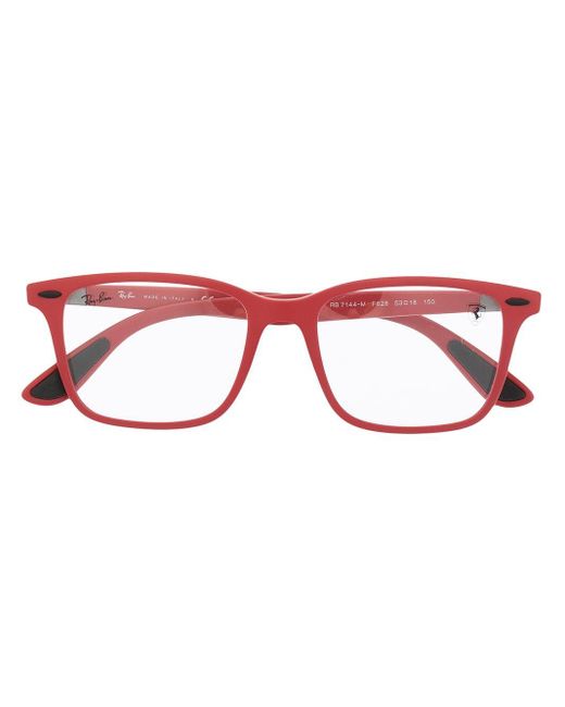 Gafas Ferrari Ray-Ban de color Rojo - Lyst