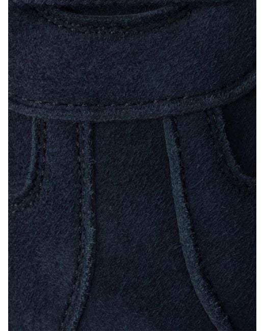 Prada Sneakers Aus Wildleder in Blue für Herren
