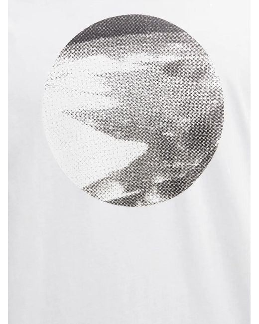 Alpha Industries White Desert Graphic-Print T-Shirt