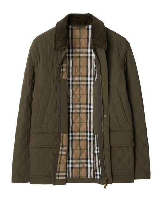 Burberry Green Barn Jacket for men