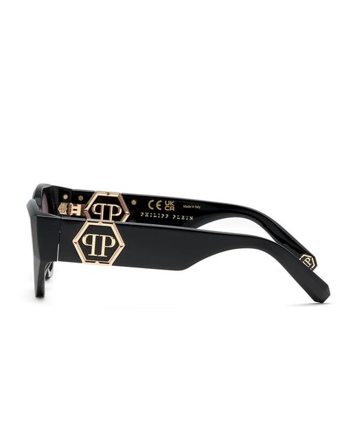 Philipp Plein Black Capture Sunglasses for men