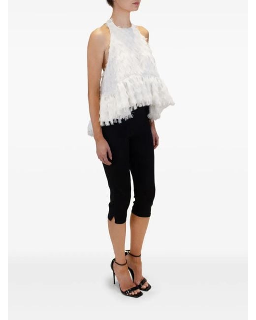 Azeeza White Winston Blouse