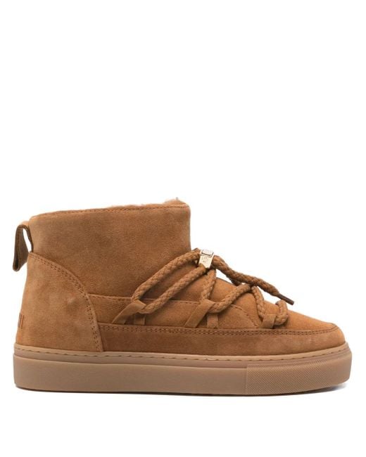 Inuikii Brown Classic Low Stiefel