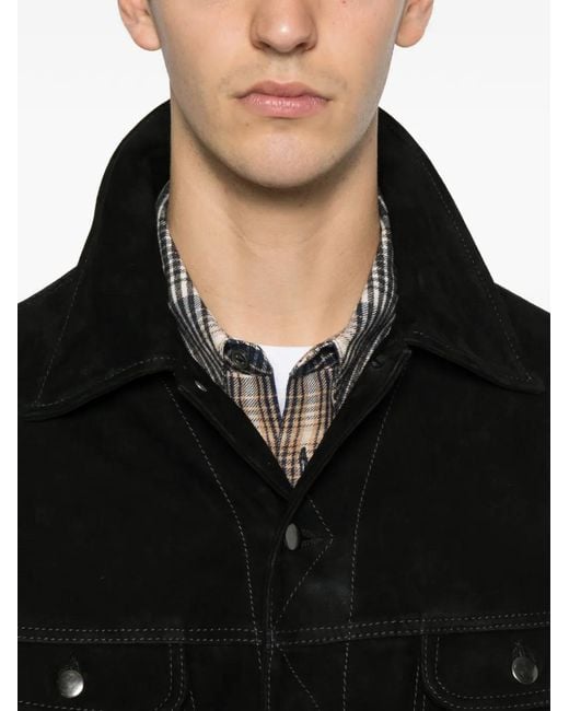 Studio Nicholson Black X Aaron Levine Boston Jacket for men