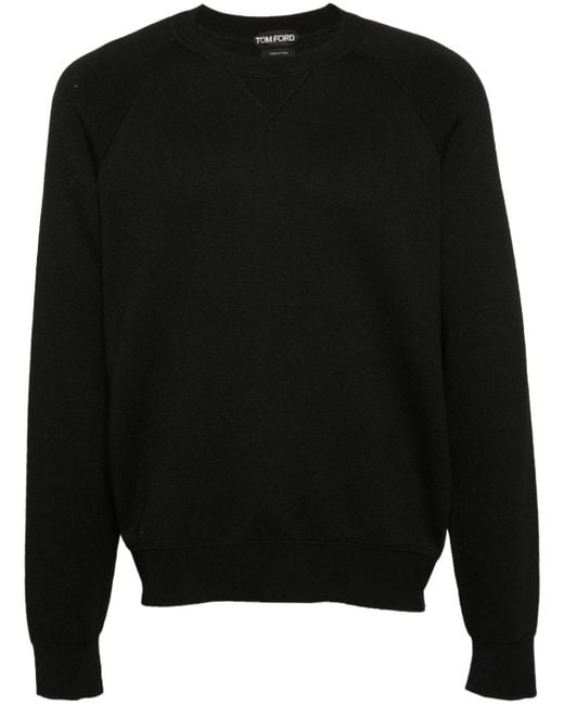 Tom Ford Black Double Face Sweater for men