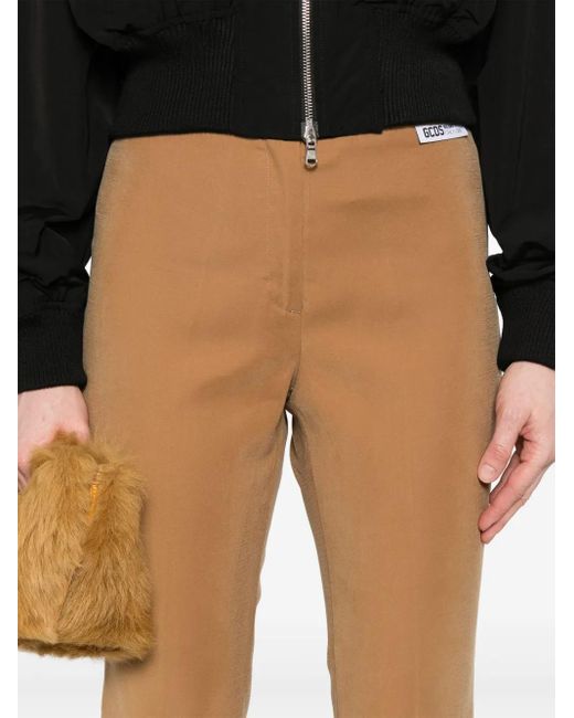Gcds Capri Pantalon in het Natural