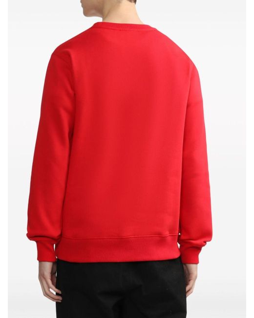 Chocoolate Red Year Of The Dragon Cotton-blend Sweatshirt