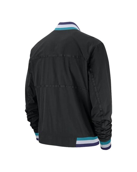 Nike Black All-Star Weekend Bomber Jacket for men