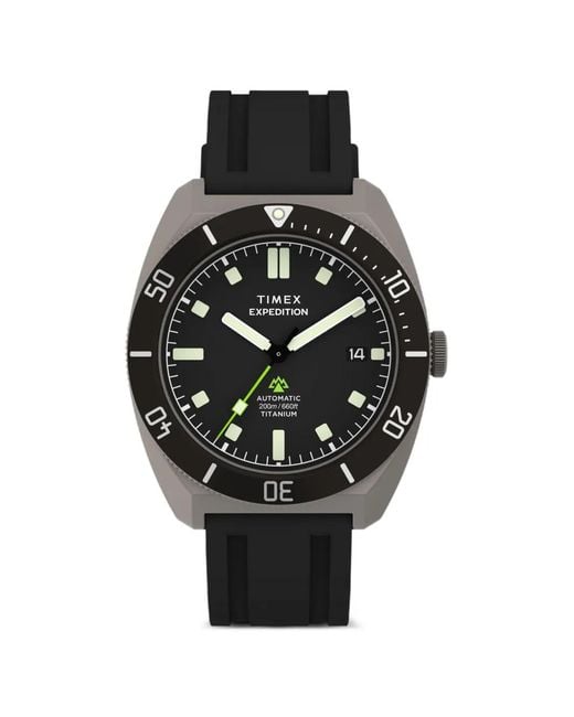 Timex Black Expedition Pioneer 41Mm Watch for men