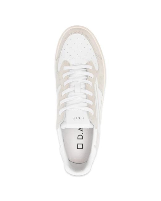 Sneakers Torneo di Date in White da Uomo