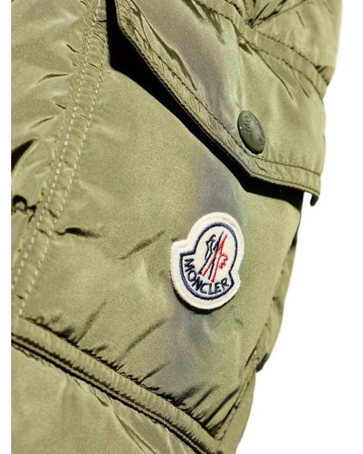 Moncler Green Maya Short Down Jacket for men