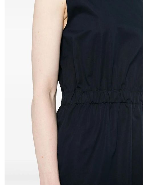 Fabiana Filippi Blue Cotton Midi Dress