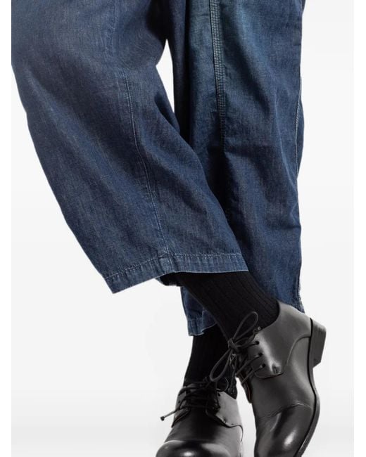 COTTLE Blue Flap-Pocket Jeans