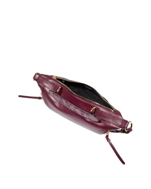 Mini Sac À Bandoulière Origami En Cuir Lancel en coloris Pink