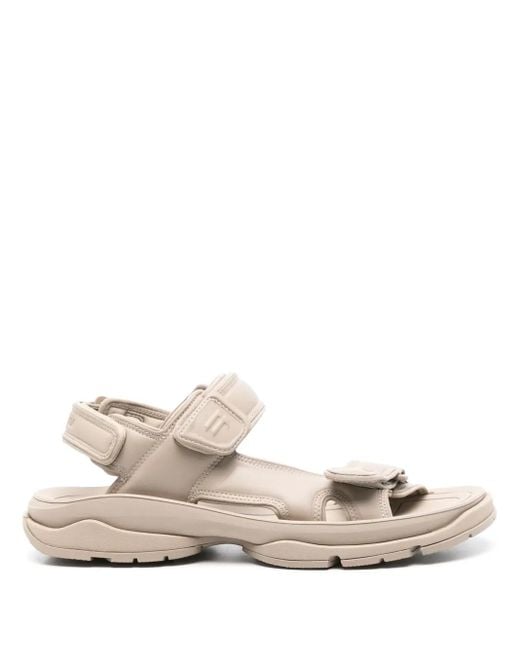 Balenciaga White Tourist Sandals