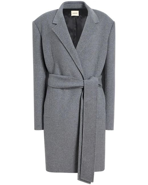 Khaite Gray Annly Coat