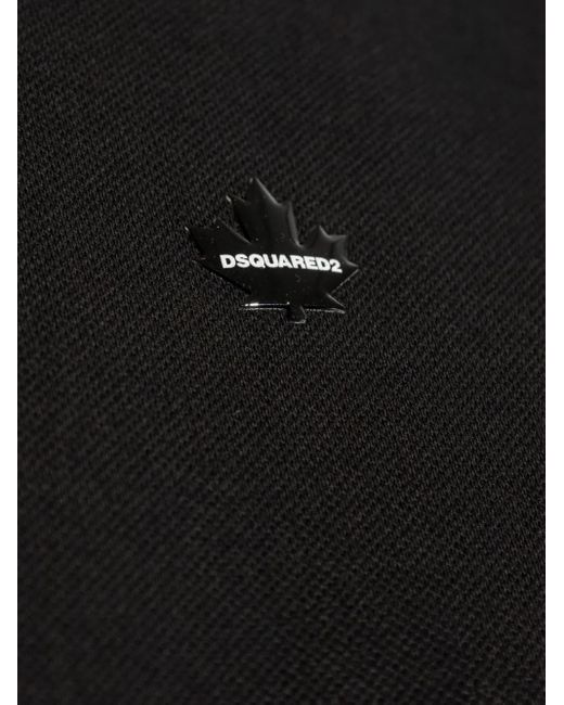DSquared² Black T-Shirts And Polos for men
