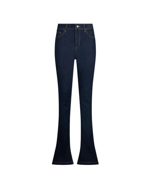 Liu Jo Blue High-Rise Jeans With Zip