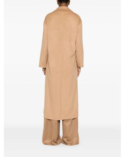 Dondup Natural Belted Lapels Coat