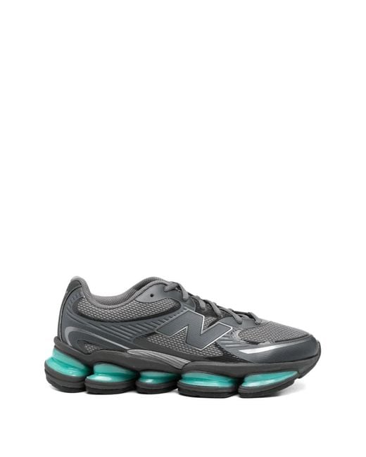 New Balance Gray "Tier 1" Synthetic Mesh Lifestyle Sneakers