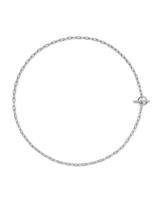 David Yurman White Sterling Dy Madison Necklace